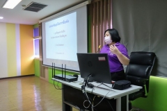 ภาพบรรยากาศโครงการอบรมทักษะการรู้สารสนเทศ