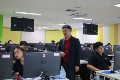 ภาพบรรยากาศการอบรมทักษะการรู้สารสนเทศ