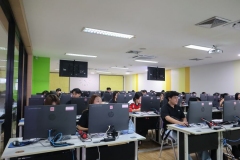 ภาพบรรยากาศการอบรมทักษะการรู้สารสนเทศ