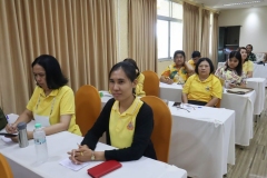 ภาพบรรยกาศการประชุมบุคลากร