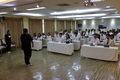 ภาพบรรยากาศโครงการสร้างภูมิคุ้มกันต้านภัยอาชญากรรมทางเทคโนโลยี Cyber Vaccine