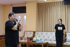 ภาพบรรยากาศโครงการสร้างภูมิคุ้มกันต้านภัยอาชญากรรมทางเทคโนโลยี Cyber Vaccine