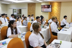 ภาพบรรยากาศโครงการสร้างภูมิคุ้มกันต้านภัยอาชญากรรมทางเทคโนโลยี Cyber Vaccine