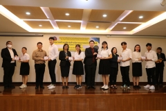 ภาพบรรยากาศโครงการสร้างภูมิคุ้มกันต้านภัยอาชญากรรมทางเทคโนโลยี Cyber Vaccine