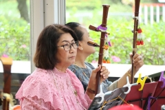 ภาพถ่ายบรรยากาศกิจกรรมดนตรีไทย ลานรมณีย์