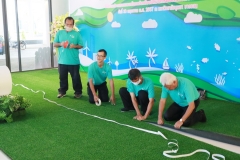 ภาพบรรยากาศการจัดตกแต่งสถานที่