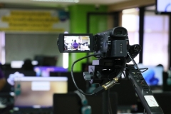 ภาพบรรยากาศการอบรม การสร้างสื่อประชาสัมพันธ์ ด้วยเทคนิค Canva