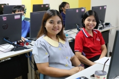 ภาพบรรยากาศการอบรม การสร้างสื่อประชาสัมพันธ์ ด้วยเทคนิค Canva