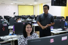 ภาพบรรยากาศการอบรม การสร้างสื่อประชาสัมพันธ์ ด้วยเทคนิค Canva