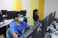 ภาพบรรยากาศการอบรม การสร้างสื่อประชาสัมพันธ์ ด้วยเทคนิค Canva