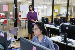 ภาพบรรยากาศการอบรม การสร้างสื่อประชาสัมพันธ์ ด้วยเทคนิค Canva