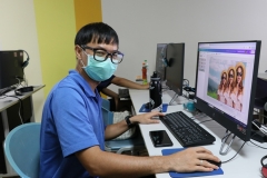 ภาพบรรยากาศการอบรม การสร้างสื่อประชาสัมพันธ์ ด้วยเทคนิค Canva