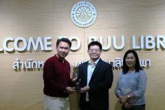 ภาพบรรยากาศการรับมอบรางวัล