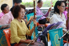 ภาพบรรยากาศกิจกรรมดนตรีไทยลานรมณีย์