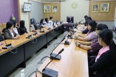 ภาพบรรยากาศการตรวจประเมินคุณภาพการศึกษาภายใน