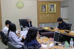 ภาพบรรยากาศการตรวจประเมินคุณภาพการศึกษาภายใน