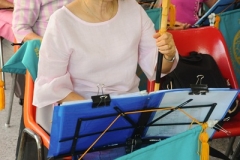 ภาพถ่าย การบรรเลงและขับร้องดนตรีไทย 
โดยชมรมข้าราชการบำนาญจังหวัดชลบุรี ครั้งที่ 64