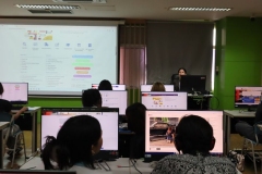 ภาพบรรยากาศโครงการอบรมทักษะการรู้สารสนเทศ