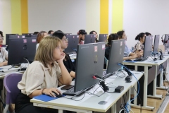 ภาพบรรยากาศโครงการอบรมทักษะการรู้สารสนเทศ