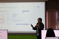 ภาพบรรยากาศโครงการอบรมทักษะการรู้สารสนเทศ